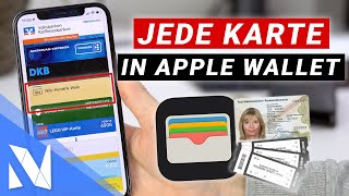 JEDE Karte Kundenkarte Ticket Personalausweis  in Apple Wallet legen  NilsHendrik Welk [upl. by Stieglitz]