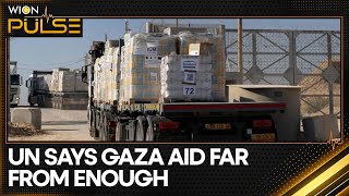 IsraelHamas War Has Israel Missed US Gaza Aid Deadline  WION Pulse [upl. by Notle940]