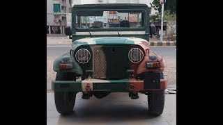 Change Engine Oil in Mahindra MM 550 Army Jeep [upl. by Cheryl248]