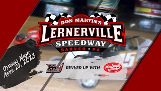 Lernerville Speedway  2023 Opening Night Highlights [upl. by Sisxela]