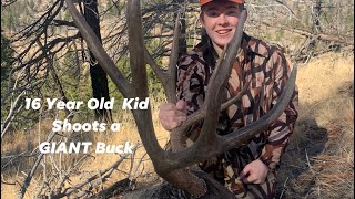 Mule Deer Hunting  Oregon Public Land GIANT [upl. by Caz245]