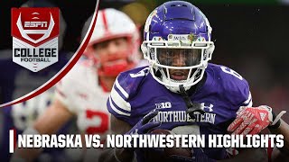 Nebraska Cornhuskers vs Northwestern Wildcats  Full Game Highlights [upl. by Gilemette387]