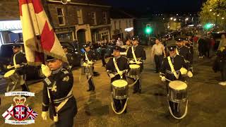 Pride Of The Hill FB Carnmoney 5  Markethill Protestant Boys FB Parade 2024 [upl. by Atteuqnas992]