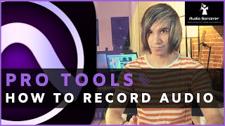 Pro Tools Tutorial  How To Record Audio avid [upl. by Lah]