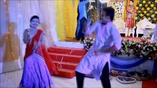 Koka Kola  Barsha apu amp Omi vaiyas Holud Dance Performance [upl. by Ecniuq]