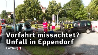 Schwerer Unfall in Eppendorf Kind kommt vorsorglich ins Krankenhaus [upl. by Alexandre]