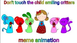 Dont touch the child smiling critters animation  FlipaClip poppy playtime chapter 3 [upl. by Gwenn]