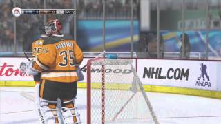 NHL 14 Winter Classic Gameplay Rangers vs Flyers [upl. by Karon]