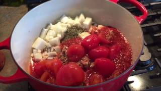 Easy Homemade Lasagna Sauce [upl. by Owiat]