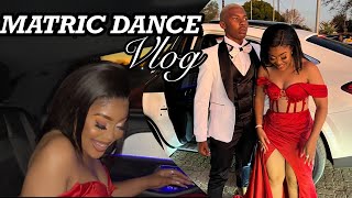 VLOG MATRIC DANCE  PROM 2022✨ South African YouTuber [upl. by Llerrot]