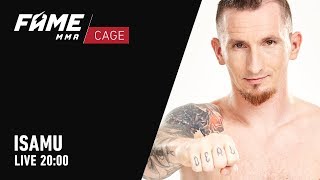 FAME MMA CAGE Szymon „Isamuquot Kasprzyk [upl. by Ainalem]