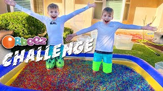 Last to Leave 1 MILLION Orbeez Challenge [upl. by Derfnam508]