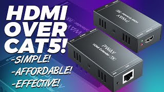 HDMI Over Ethernet Extender Tech Review [upl. by Innoj765]