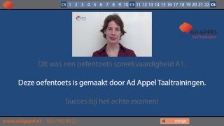 Spreekvaardigheid A1  oefentoets 2 [upl. by Amund]