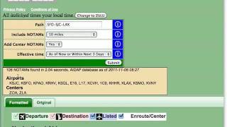 NOTAM Flight Stages Explained [upl. by Randee]