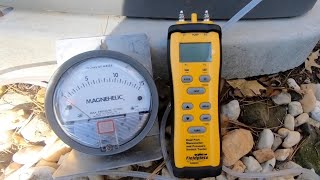 Digital Manometer VS Analog Magnehelic [upl. by Marelda484]