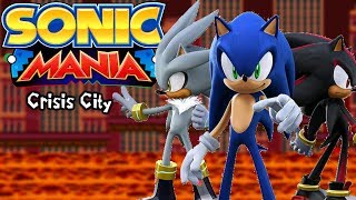 Sonic Mania Mods  Crisis City amp Team 06 [upl. by Davine]