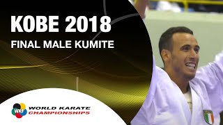 FINAL Male Kumite 67kg 2018 FISU World University Karate Championships  WORLD KARATE FEDERATION [upl. by Enidualc]