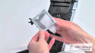 Evolis Primacy ID Card Printer  How to Clean Dust Filter  DBC Group Ireland [upl. by Darwen563]