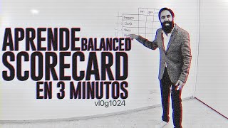 APRENDE BALANCED SCORECARD EN 3 MINUTOS [upl. by Novj]