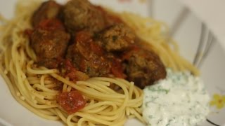 Greek Meatballs and Spaghetti [upl. by Buchalter751]