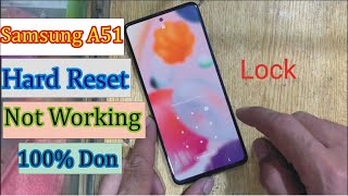 samsung a51 hard reset not working solution [upl. by Elak]