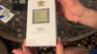 Creed Green Irish Tweed Unboxing [upl. by Gideon]