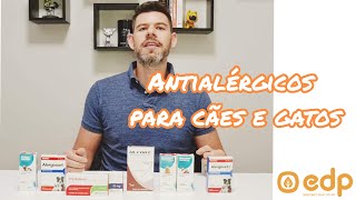 36  Medicamentos para alergia dermatite em cães e gatos  COMPARATIVO [upl. by Lerret]