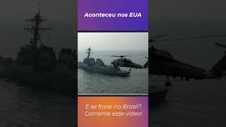 CMT de navio de guerra erra mira de fuzil e é rebaixado e se fosse no Brasil [upl. by Eerbua]