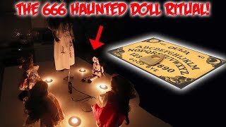 THE HAUNTED 6 DOLL RITUAL GONE TERRIBLY WRONG 666  MOE SARGI [upl. by Herwick416]