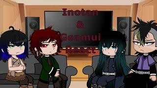 Inotan and Genmui react  Demon Slayer [upl. by Harak33]