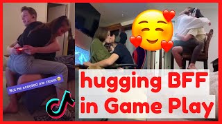 Hugging Boyfriend When Hes Playing Video Games  Tiktok Compilation [upl. by Kayne]