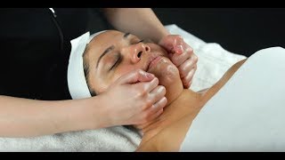 Face Neck Décolleté Massage Technique [upl. by Rosanne]