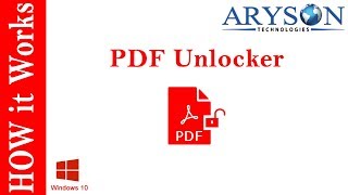 How to Unlock PDF File amp Remove Password PDF Security for Editing Online [upl. by Calondra896]