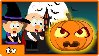 Halloween Night and More Nursery Rhymes For Children by HooplaKidz TV [upl. by Nevet]