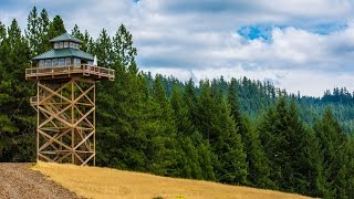 Living In A Fire Lookout Tiny Home Tour  Zillow [upl. by Childers]