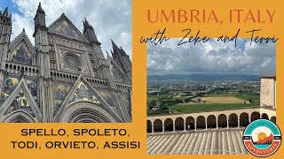 Enchanting Umbria Exploring Assisi Todi Spoleto Spello Orvieto [upl. by Anirehs]