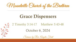 Worship Service at Mountville Church of the Brethren on October 6 2024 [upl. by Pohsib]