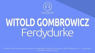 FERDYDURKE  Witold Gombrowicz  streszczenie i opracowanie lektury  nauqa [upl. by Corrine]