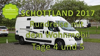 Wohnmobilreise Schottland  Vlog Teil 2  von Falkirk nach Portknockie [upl. by Roee]