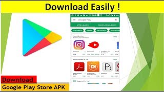 How To Download amp Install Google Play Store APK Free In Android Phone [upl. by Loydie]