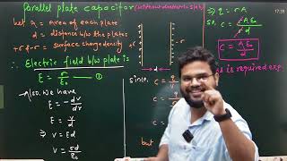 Class 12 Physics  Parallel Plate Capacitor  Parallel Plate capacitor with a dielectric slab [upl. by Nohcim]