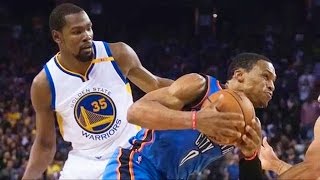 KEVIN DURANT VS RUSSELL WESTBROOK  NBA 2K17 Parody [upl. by Dorrahs]