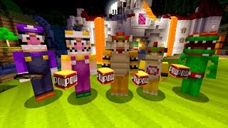 Minecraft Wii U  Super Mario Series  WORLD WAR 97 [upl. by Faythe]