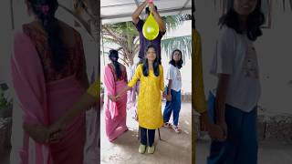 Who Is Unlucky To Get Water Balloon Challenge shorts shortsfeed trending [upl. by Ellehcen]