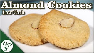 Easy and Delicious Low Carb Almond Cookies – Keto Cookies [upl. by Cesya83]