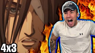 OMFG ATTACK ON TITAN 4x3 REACTION [upl. by Suisyola306]