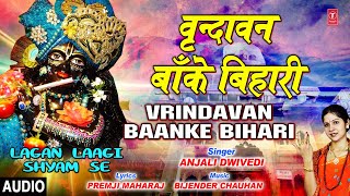 वृन्दावन बाँके बिहारी Vrindavan Baanke Bihari I ANJALI DWIVEDI Lagan Laagi Shyam SeFull Audio Song [upl. by Aihsiek470]