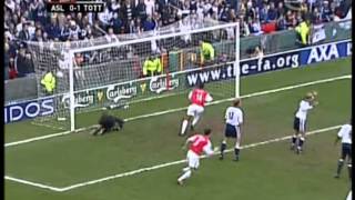 Arsenal 21 Tottenham Hotspur 2001 FA Cup Semi Final [upl. by Osnofledi]