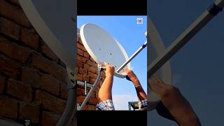 free dish signal setting  dth signal setting  dd free dish new update today  dth Installation [upl. by Alamap434]